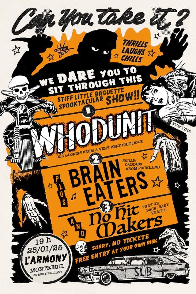 No Hit Makers+Brain Eaters+Whodunit