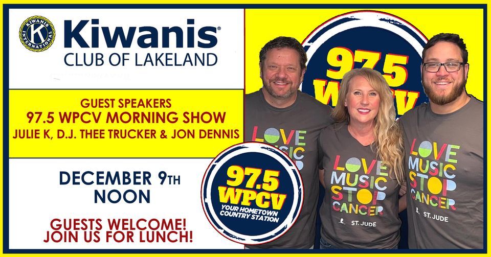97.5 WPCV Morning Show