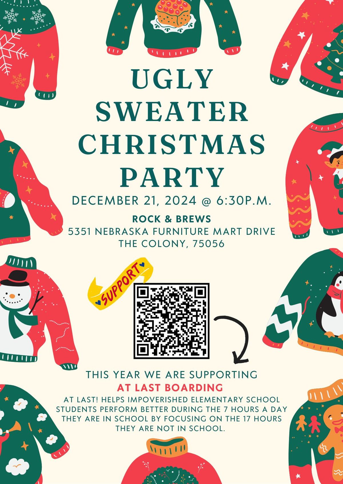 2024 Ugly Christmas Sweater Party