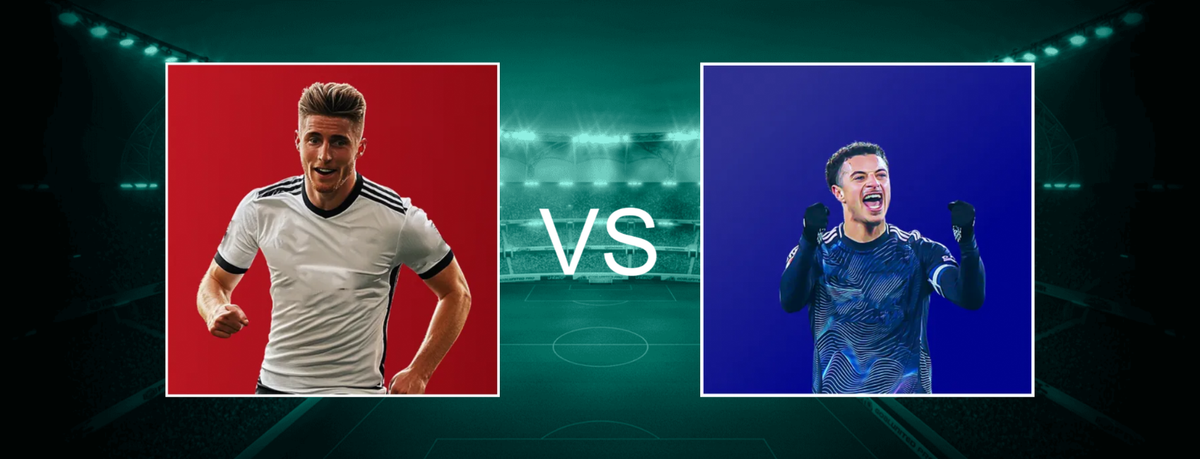 Leeds United FC vs Fulham FC at Elland Road