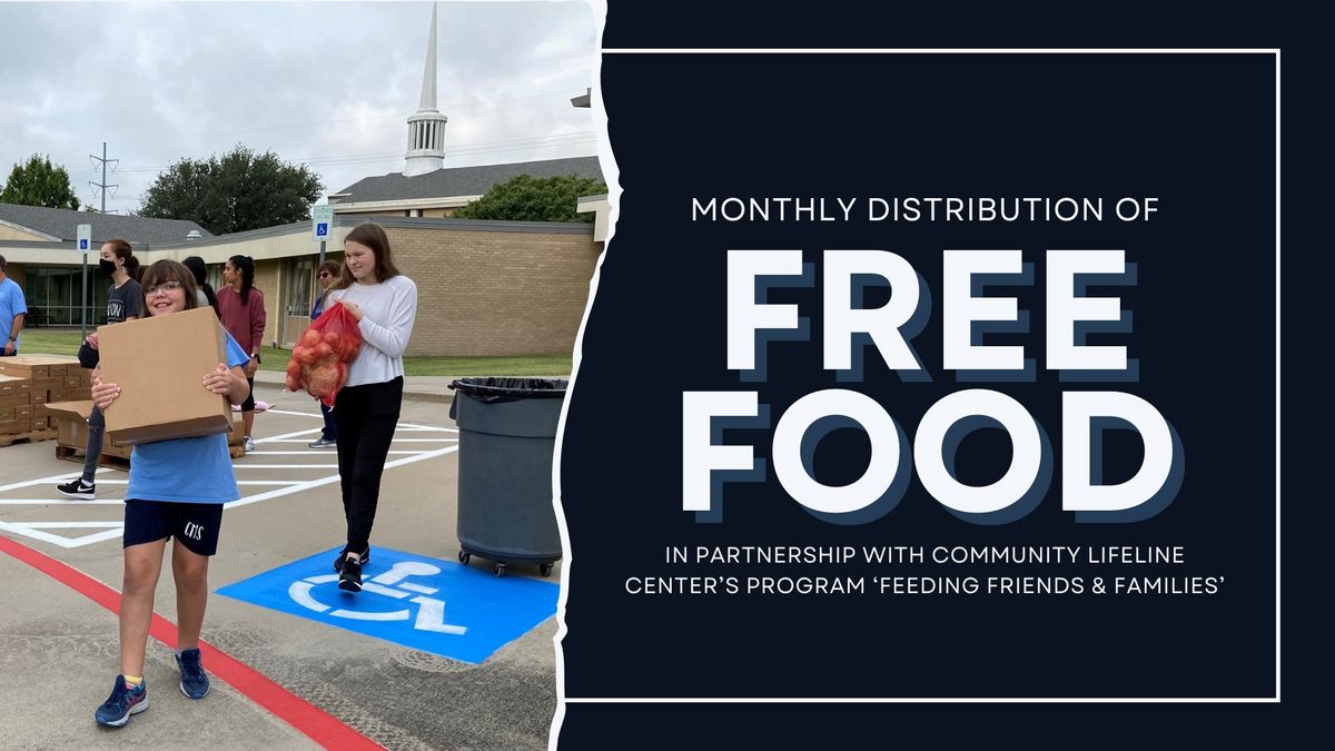 Free Food Distribution Event in McKinney