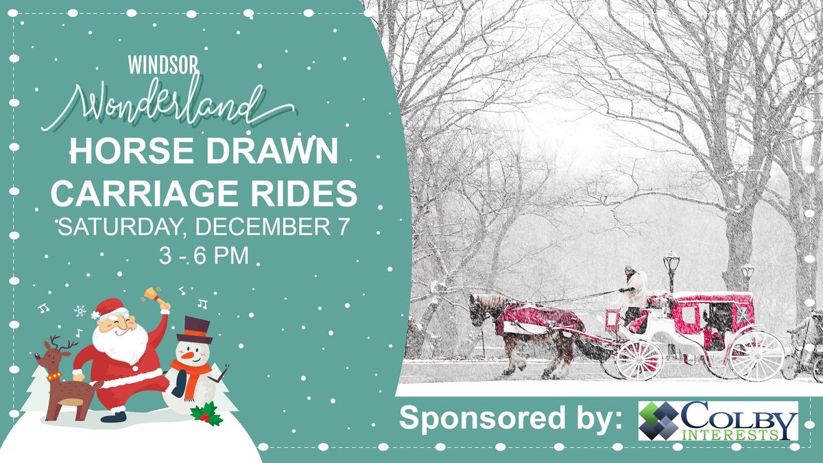 Windsor Wonderland: Horse Drawn Carriage Rides