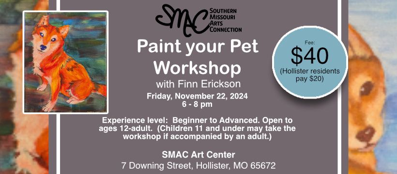 Paint Your Pet with Finn Erickson