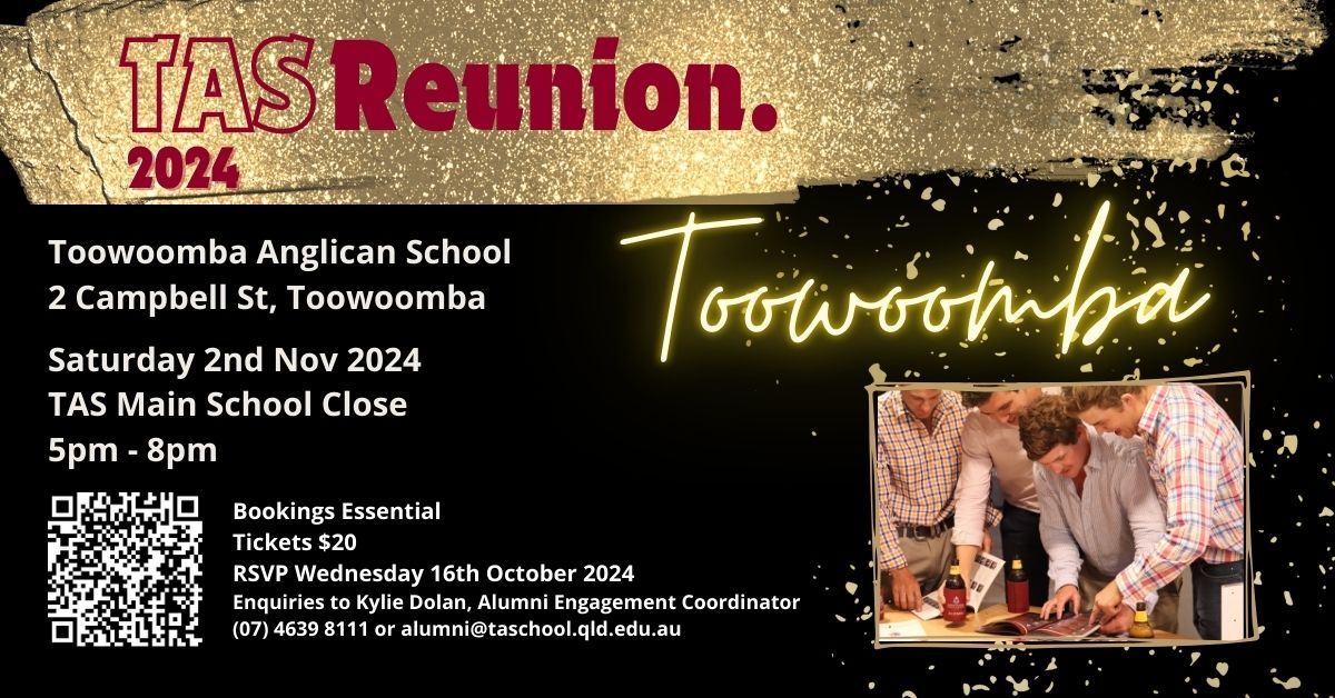 TAS Alumni Reunion |  Toowoomba