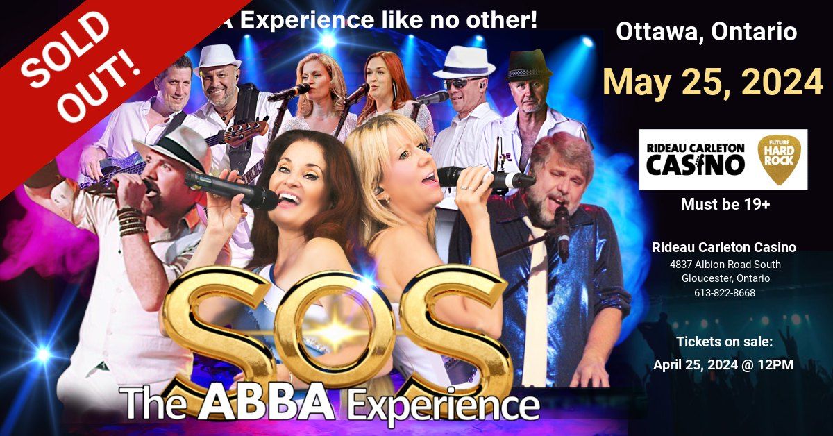 Ottawa, Ontario | May 25, 2024 | SOS - The ABBA Experience at the Rideau Carleton Casino