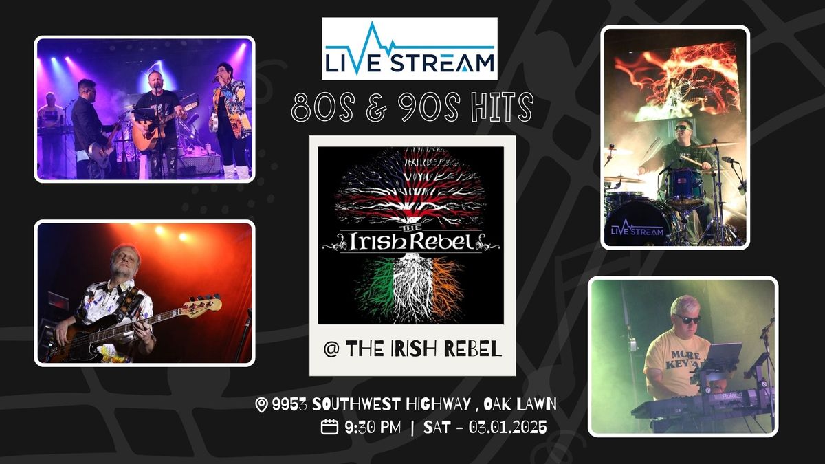 LiveStream - 80s & 90s hits at Irish Rebel