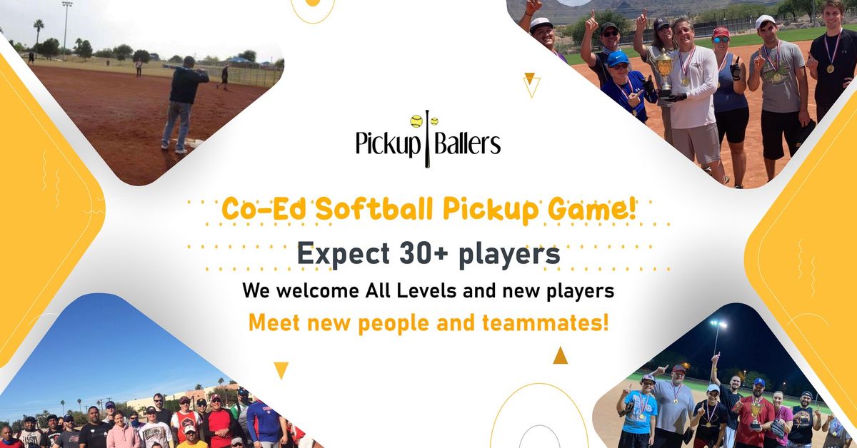 *SCOTTSDALE*?Pickup Softball?Field 1&2-Horizon Park-