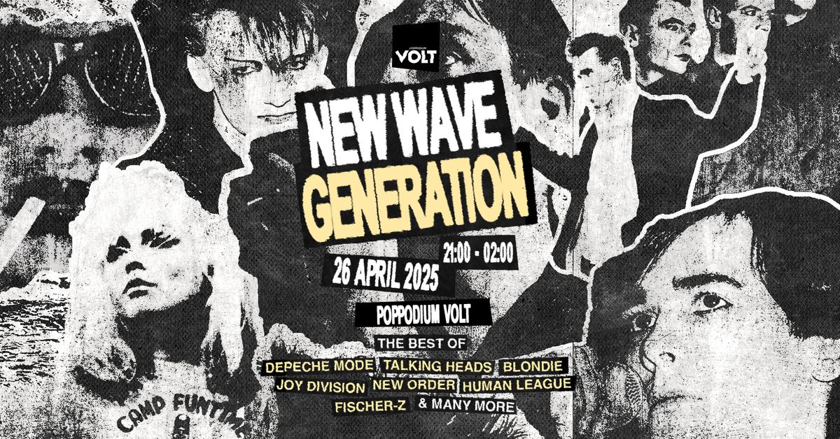 New Wave Generation | Poppodium Volt Sittard-Geleen