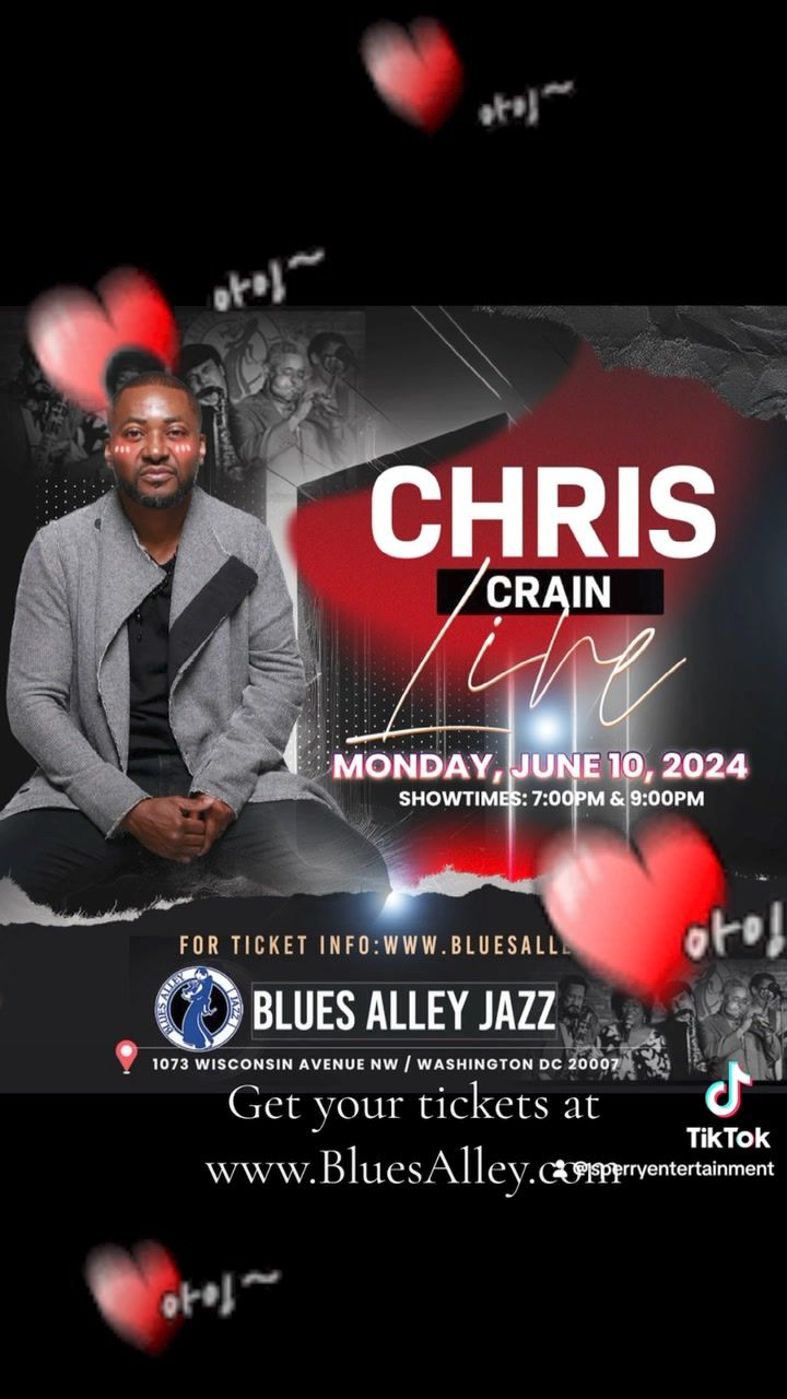 Chris Crain LIVE at Blues Alley