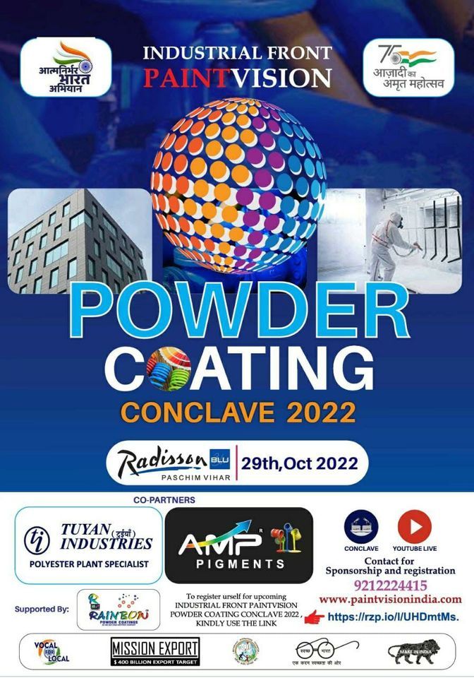 Industrial front presents Powder Coatings Conclave & Exhibition 2022