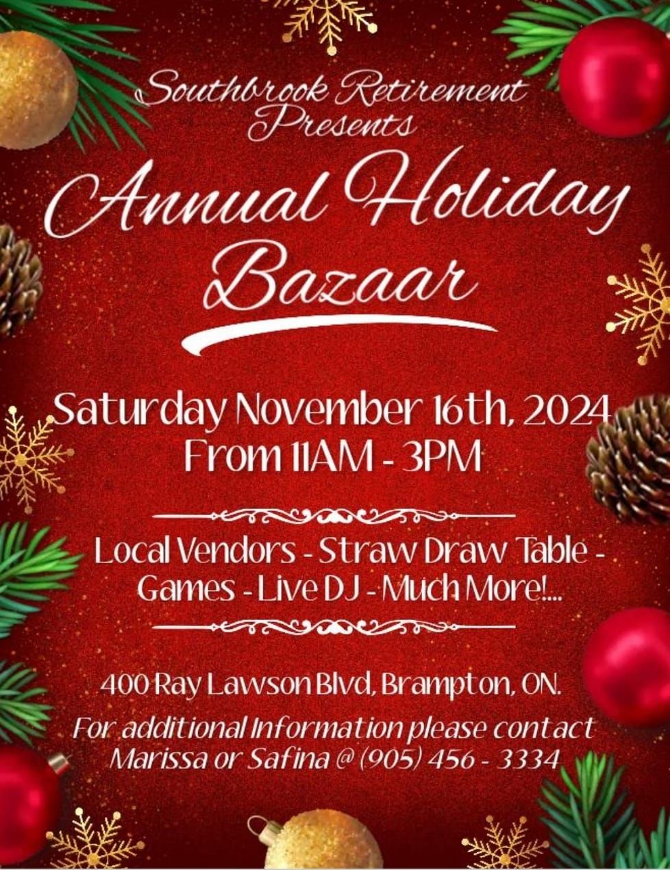 Holiday Bazaar 2024