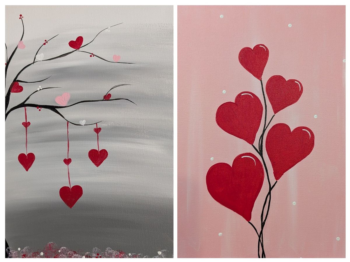 Valentine Paint Night at the Manteno Sportsmen's Club