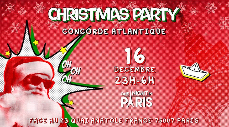 ONE NIGHT IN PARIS - CHRISTMAS PARTY