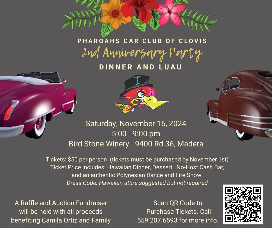 Pharaohs Luau and Fundraiser 