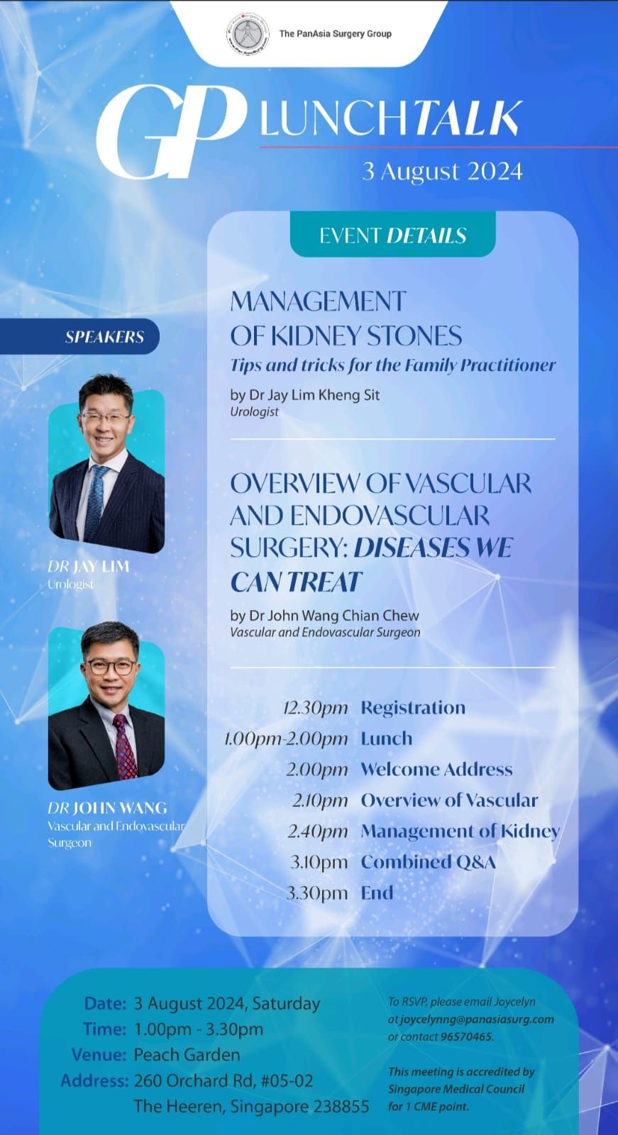 Panasia Surgery GP Talk 