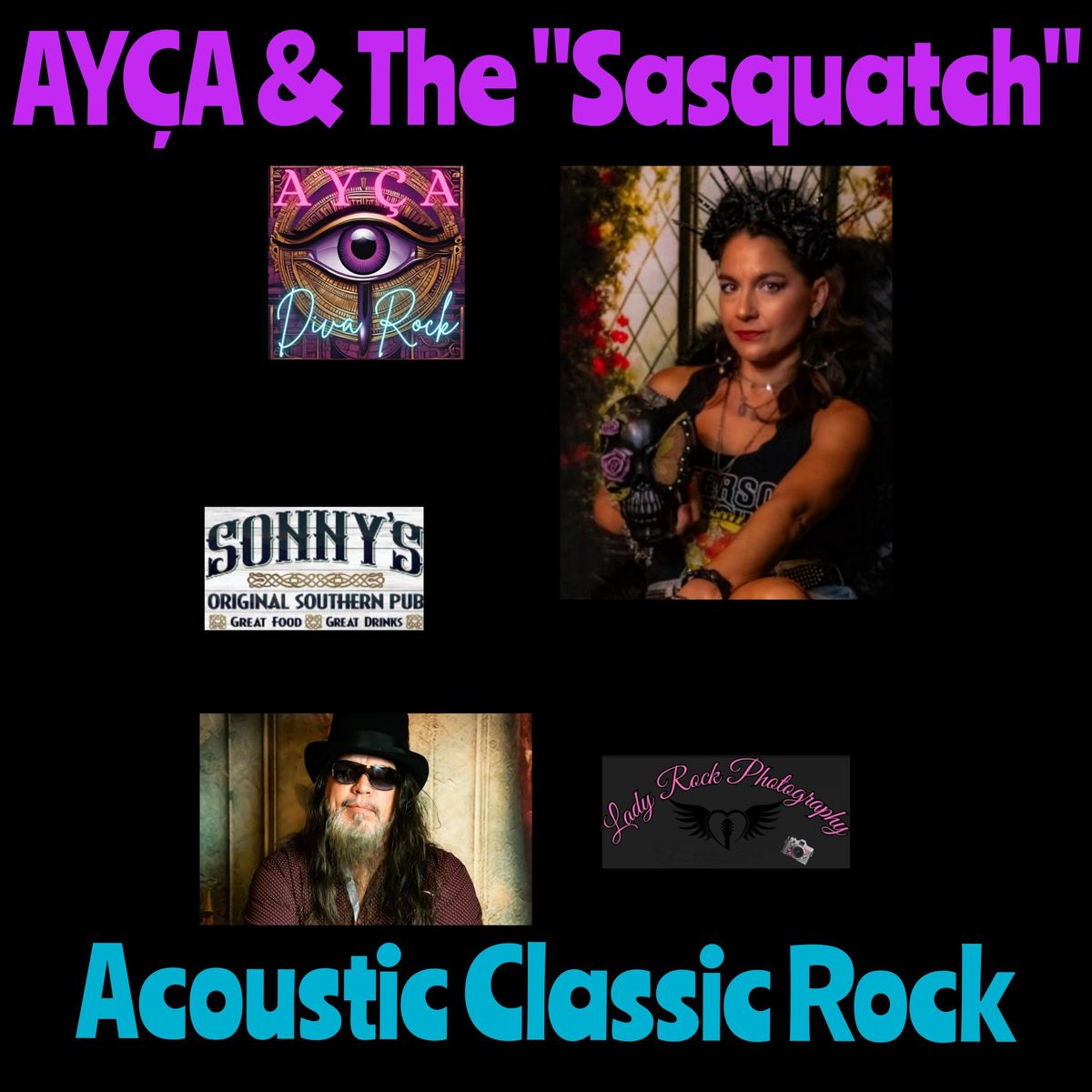 AY\u00c7A & The Sasquatch @ Sonny's Original Southern Pub