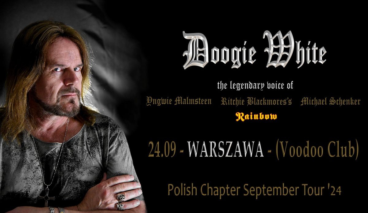 Doogie White \/ Polish Chapter September Tour 24' \/ Warszawa I 24.09 I @VooDoo Club 