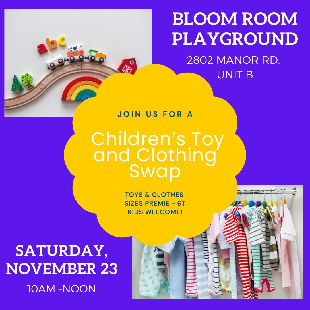 Children's Toy & Clothing Swap