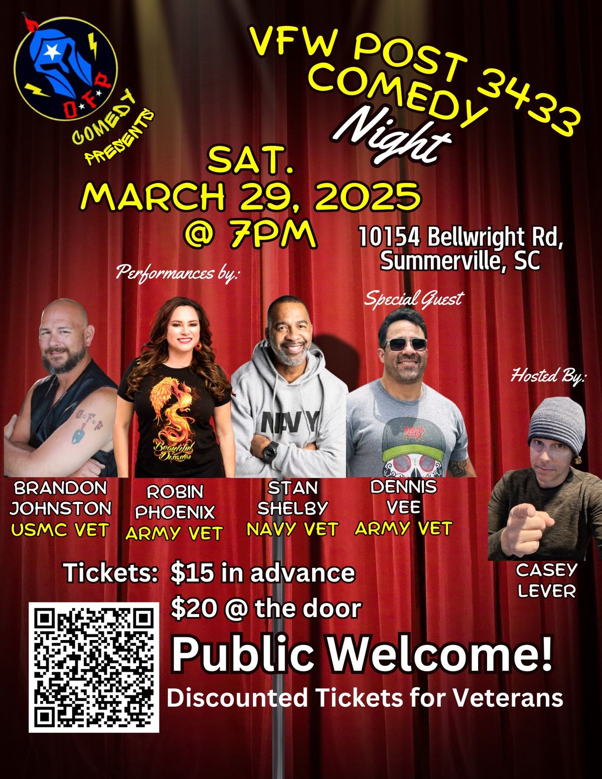 Comedy Night at VFW Post 3433