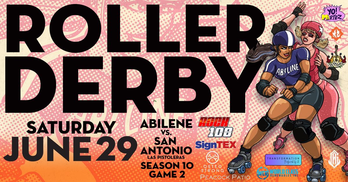 Roller Derby Season 10 | Game 2 \u2014Abilene vs San Antonio