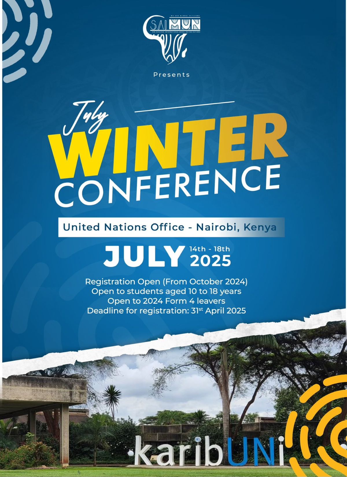 July 2025 Winter Conference at the United Nations Office in Nairobi (UNON)