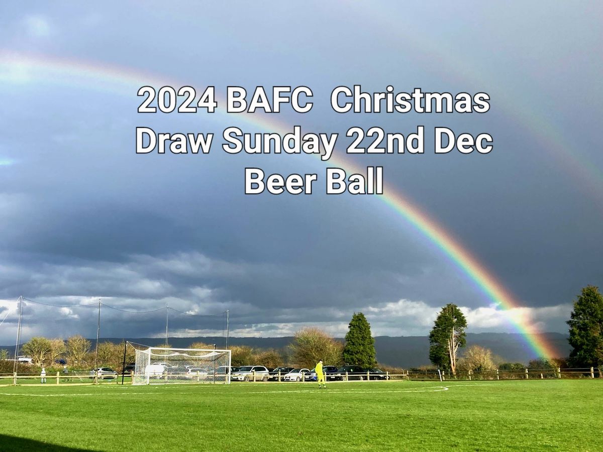 BAFC Christmas Draw