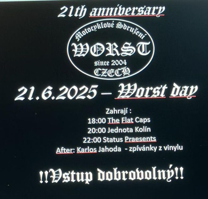 21th anniversary - Worst day 2025