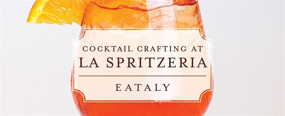 Negroni Cocktail Crafting Class at La Spritzeria