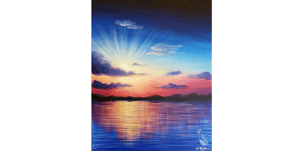 Capture the Dawn of a New Day - Paint and Sip in New Braunfels | Classpop!\u2122