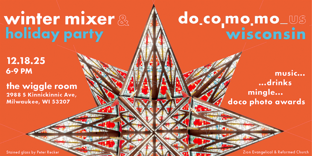 Winter Mixer & Holiday Party \u2013 Docomomo Wisconsin