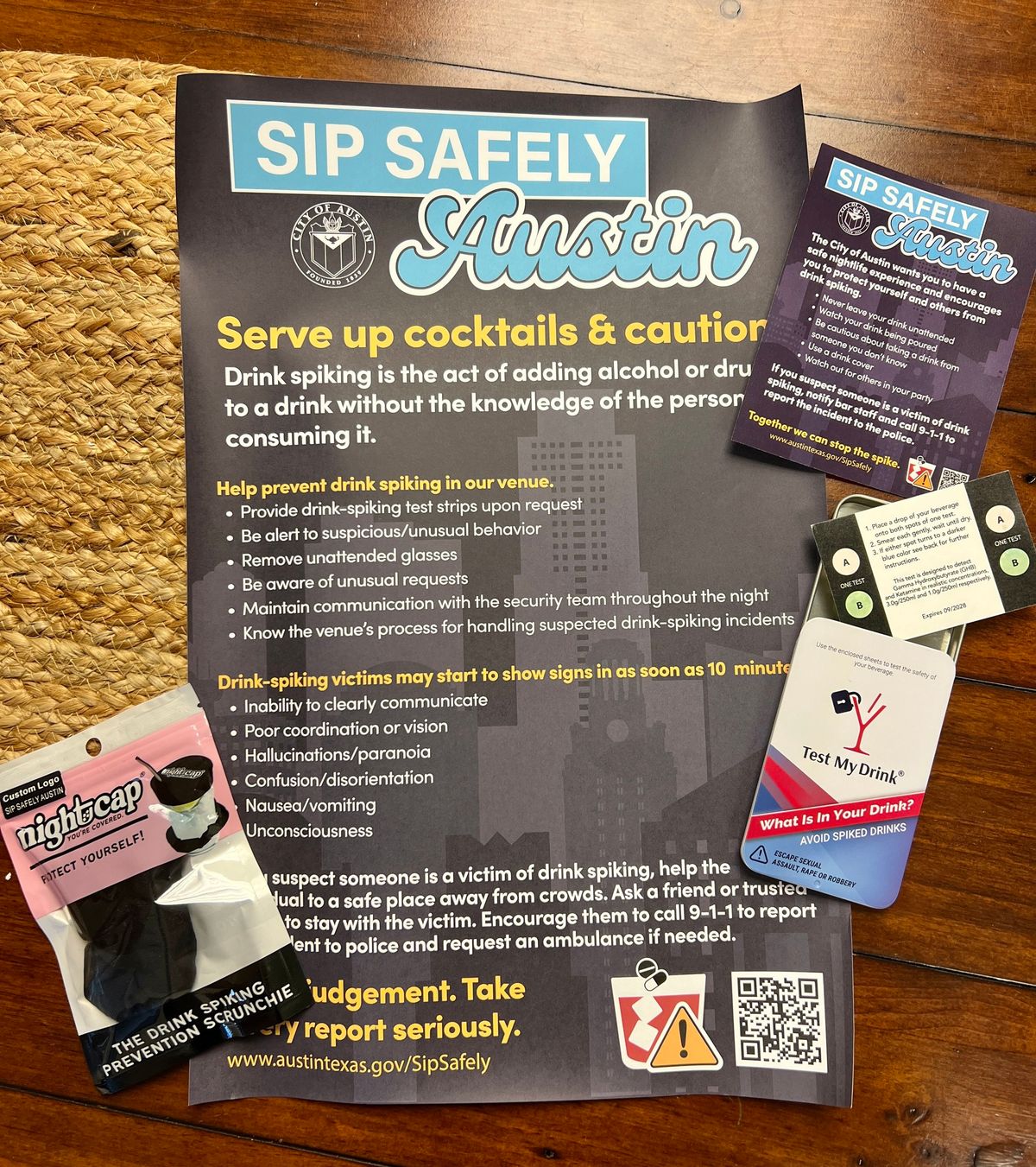 Sip Safely: Drink Spiking Awareness Program