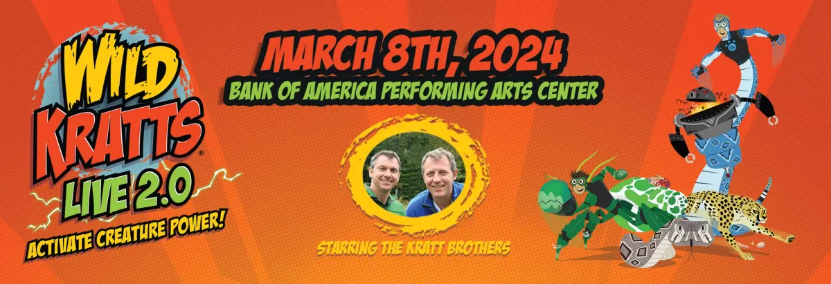 Wild Kratts Live at Mortensen Hall at The Bushnell
