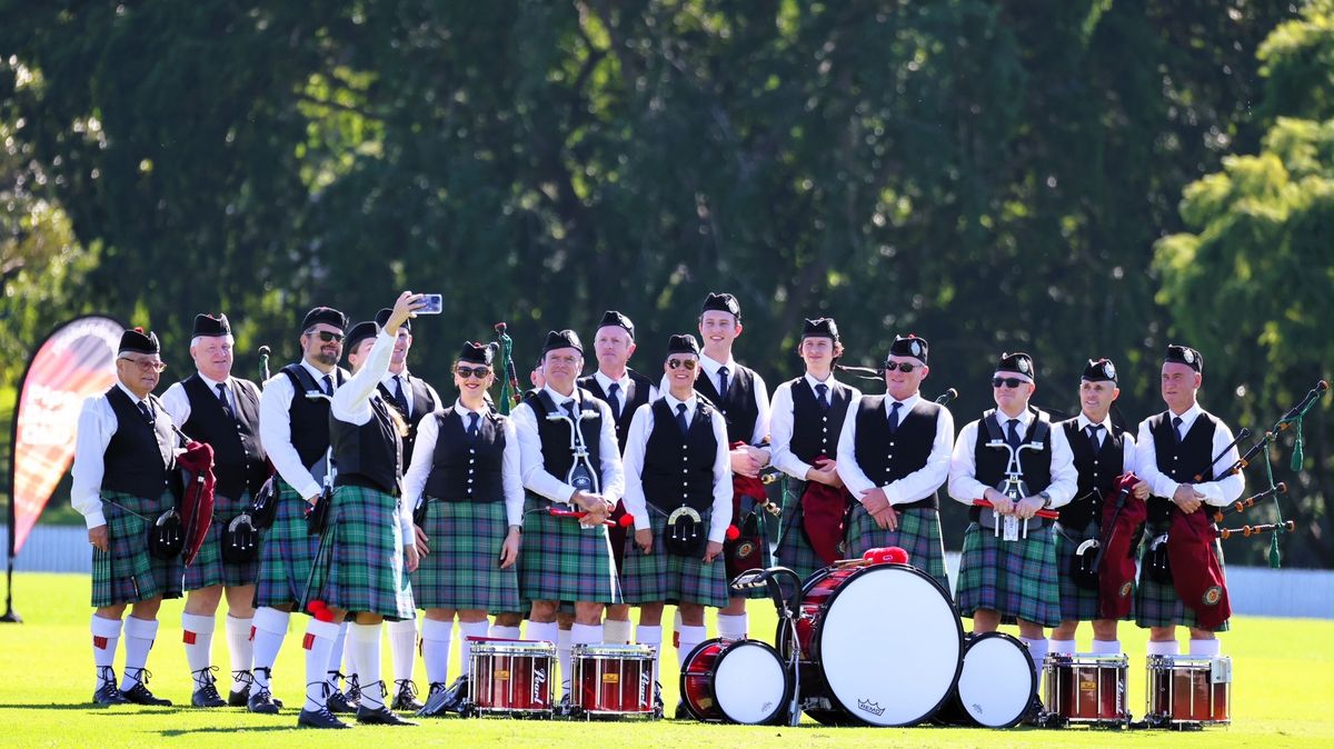 Gold Coast Tweed Pipes Drums at QUEENSLAND PIPE BAND CHAMPIONSHIP \/ QUEENSLAND SCOTTISH FESTIVAL