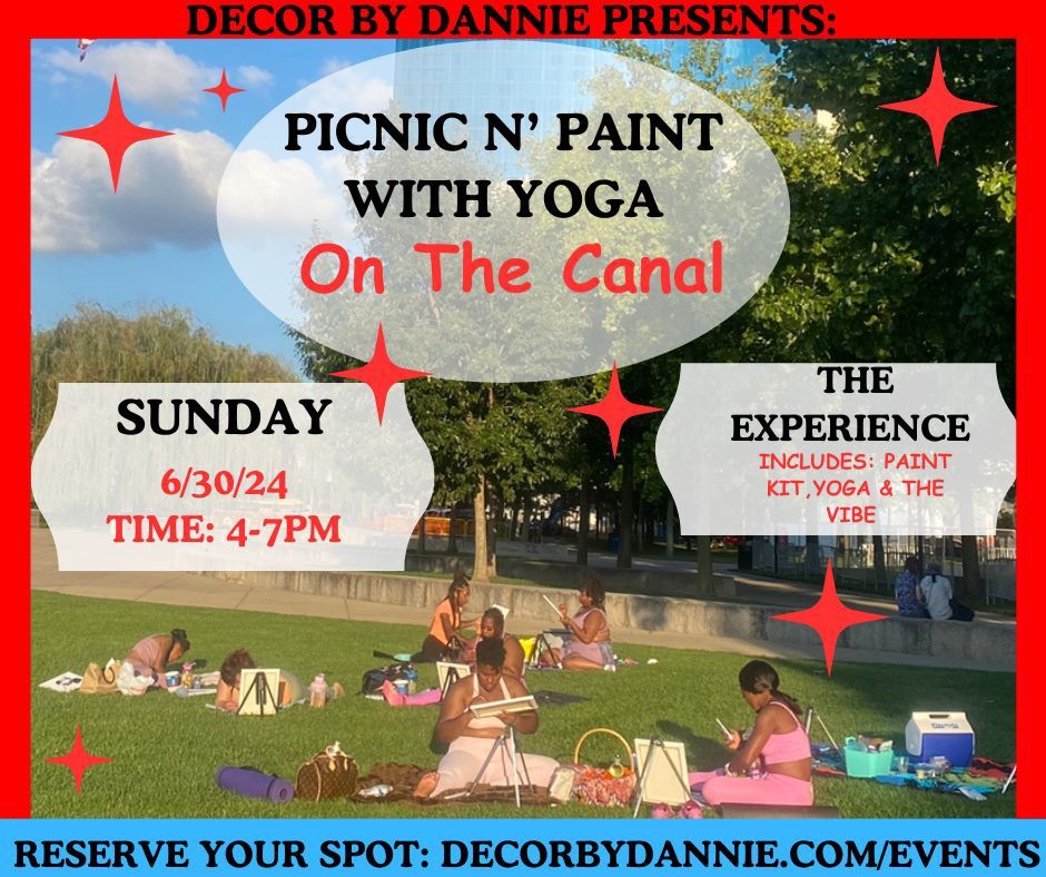 Picnic N\u2019 Paint On The Canal 