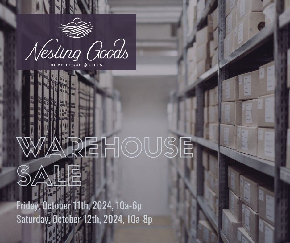 WAREHOUSE SALE