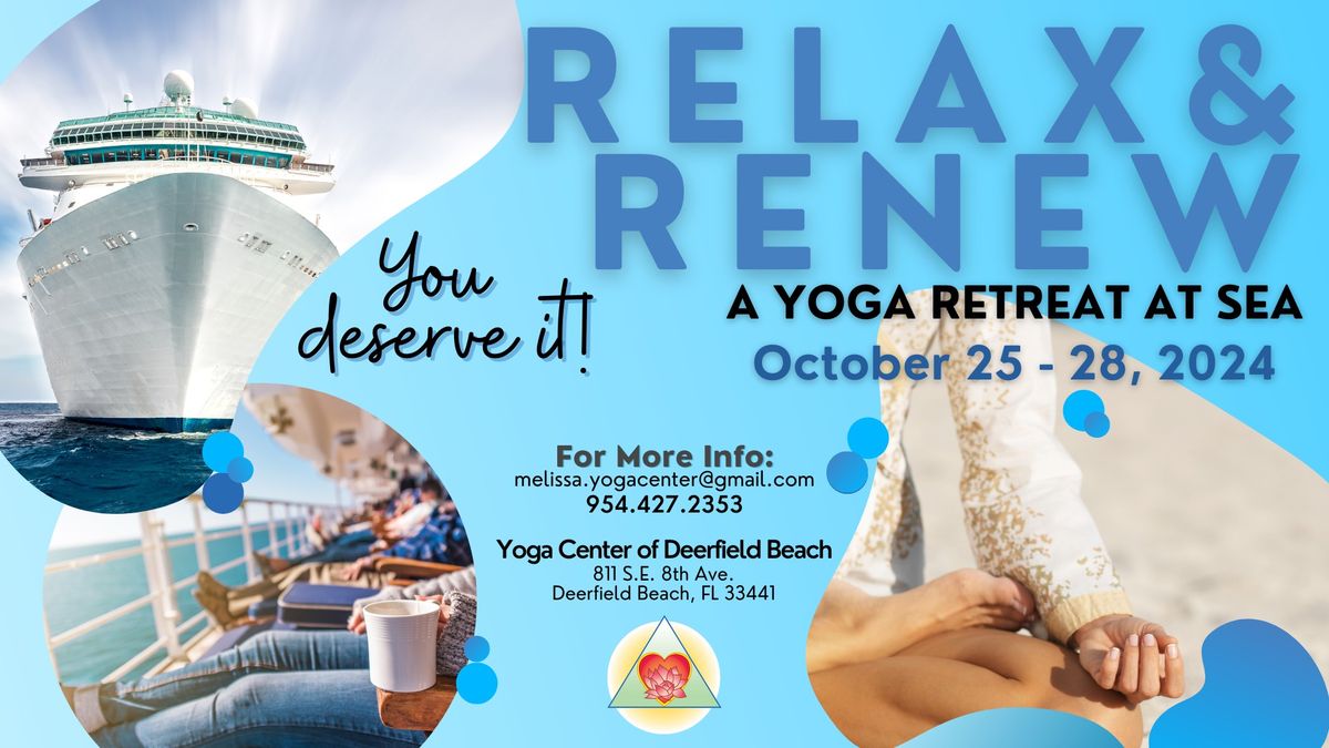 3 -Day Yoga Retreat at Sea - Relax & Renew