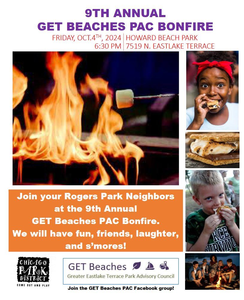 9th Annual GET Beaches PAC Bonfire