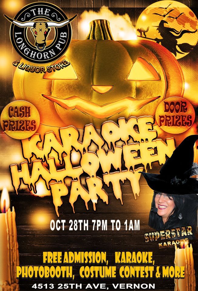 HALLOWEEN KARAOKE COSTUME PARTY!, The Longhorn Pub & Liquor Store