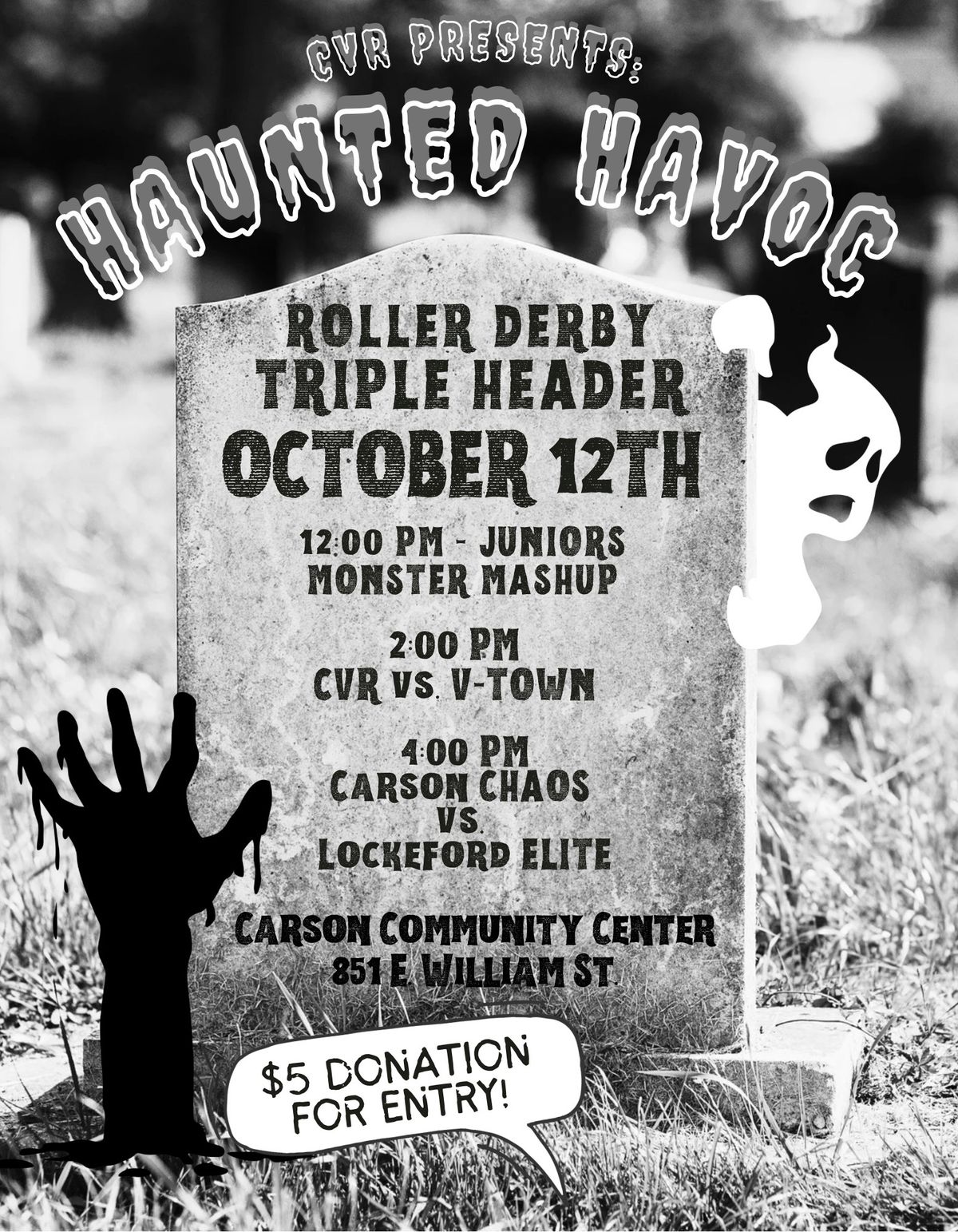 Haunted Havoc Triple Header