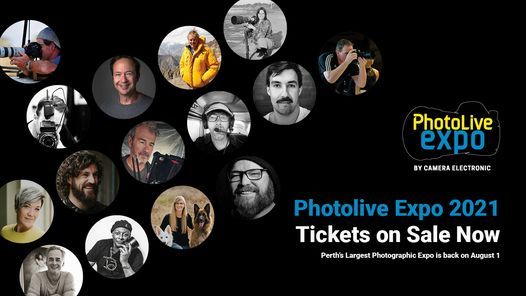 Photolive Expo 2021! (Speakers & workshops)