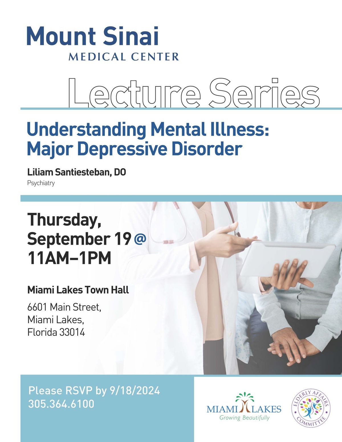 Mt. Sinai Health Lecture: Understanding Mental Illness