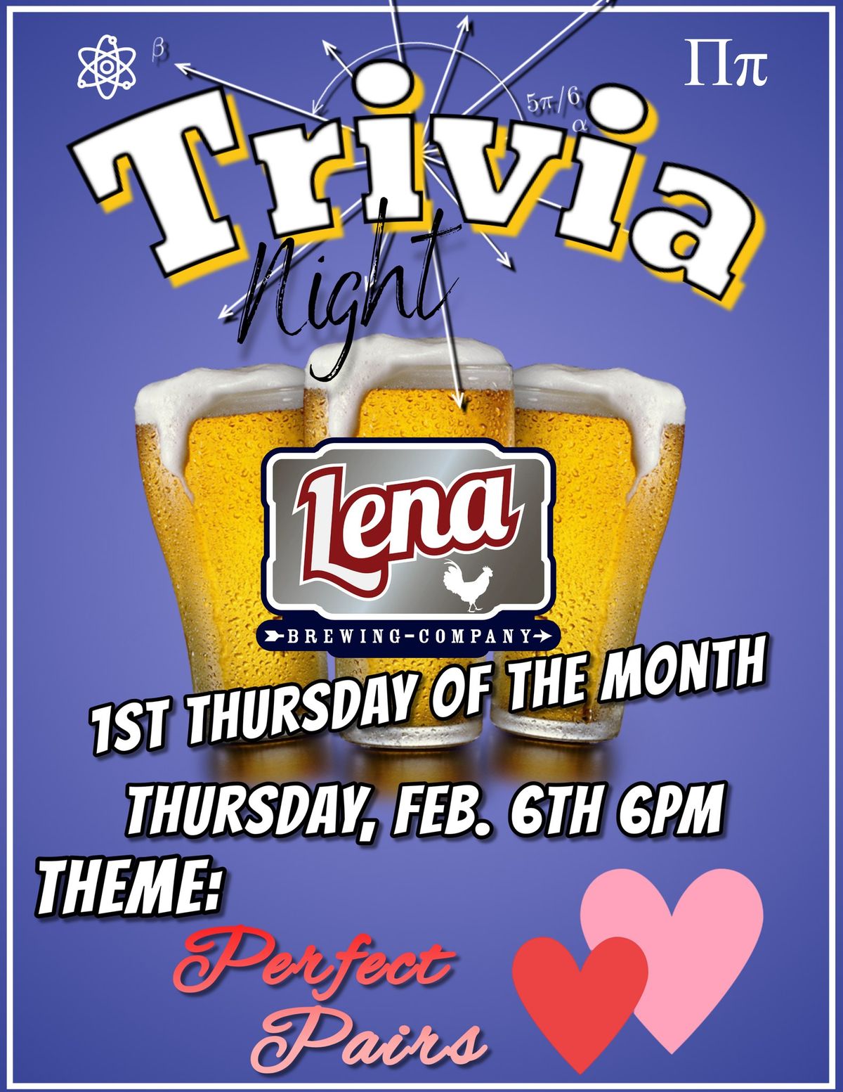 February Trivia! Theme: Perfect Pairs