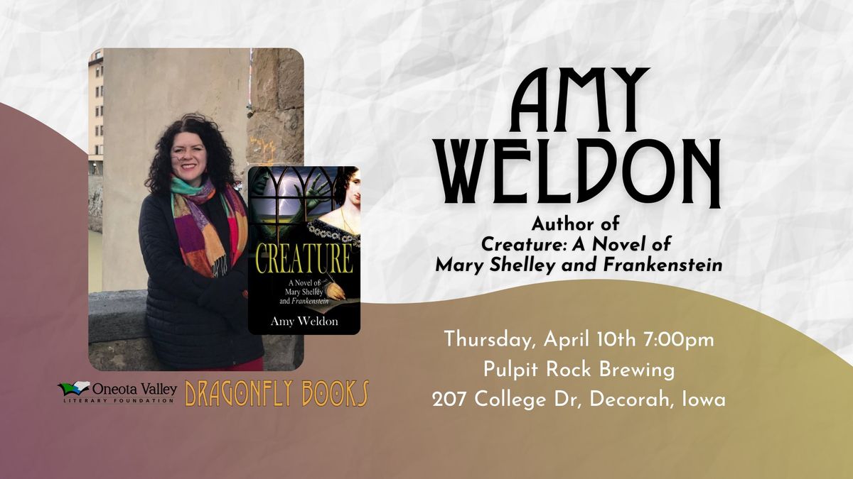 Amy Weldon | Creature | Reading, Q&A, and Signing