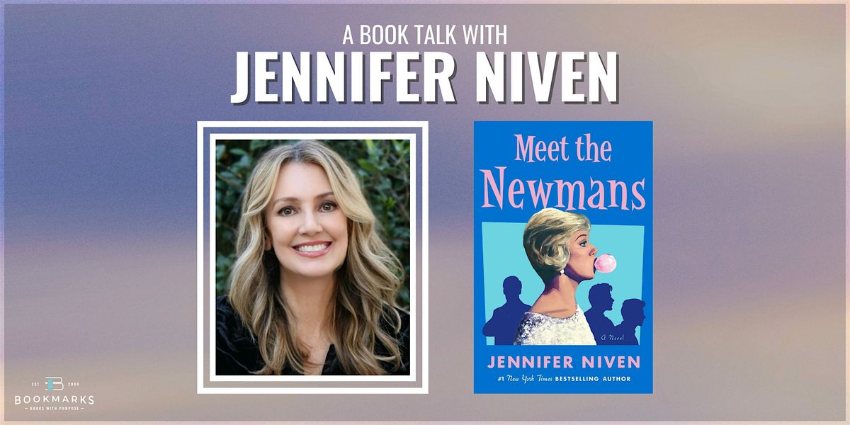 A Book Talk with Jennifer Niven