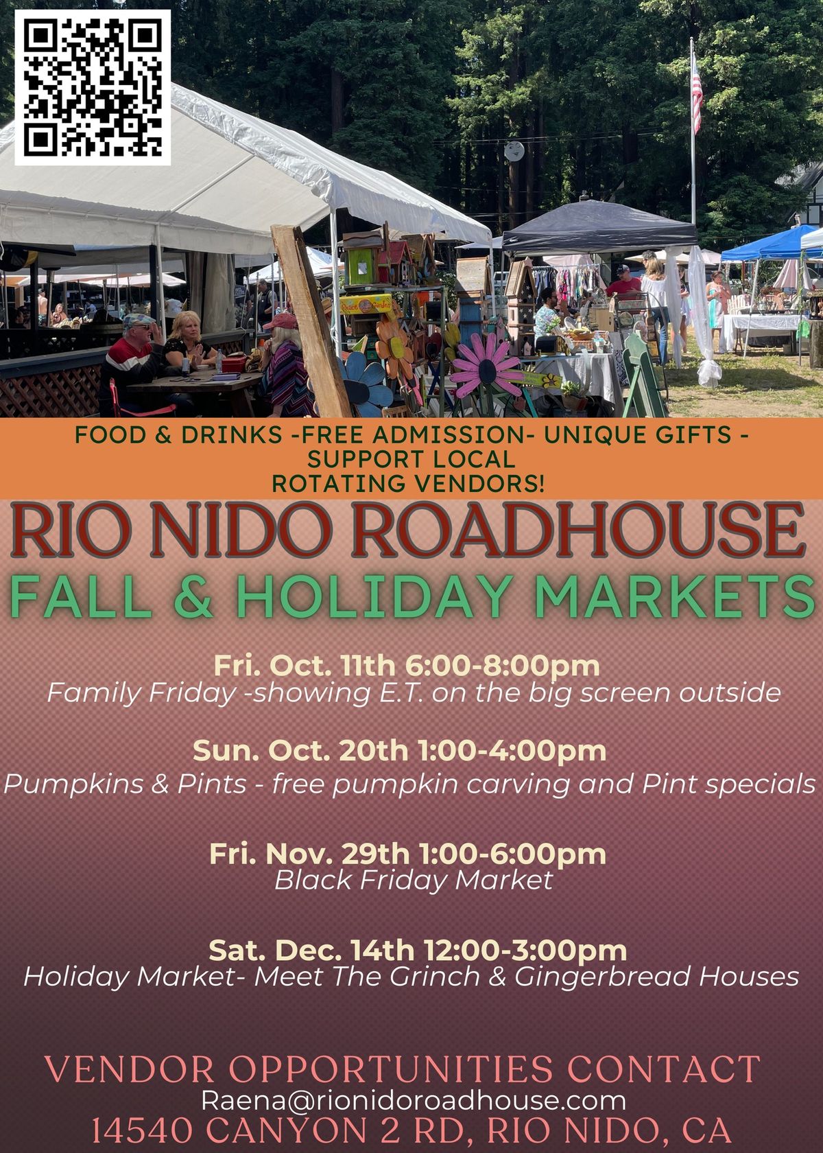 Fall & Holiday Markets