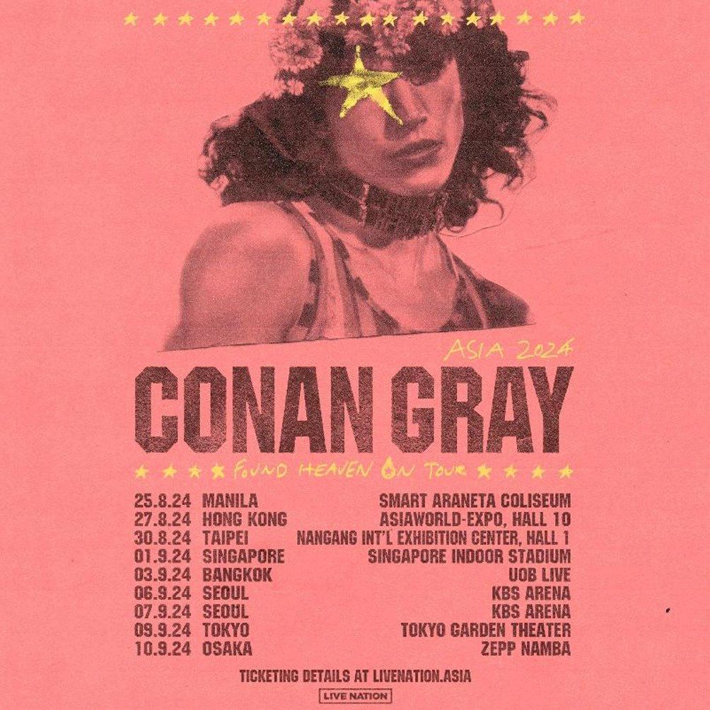 Conan Gray at The O2 - London, The O2 - London, 12 May 2026