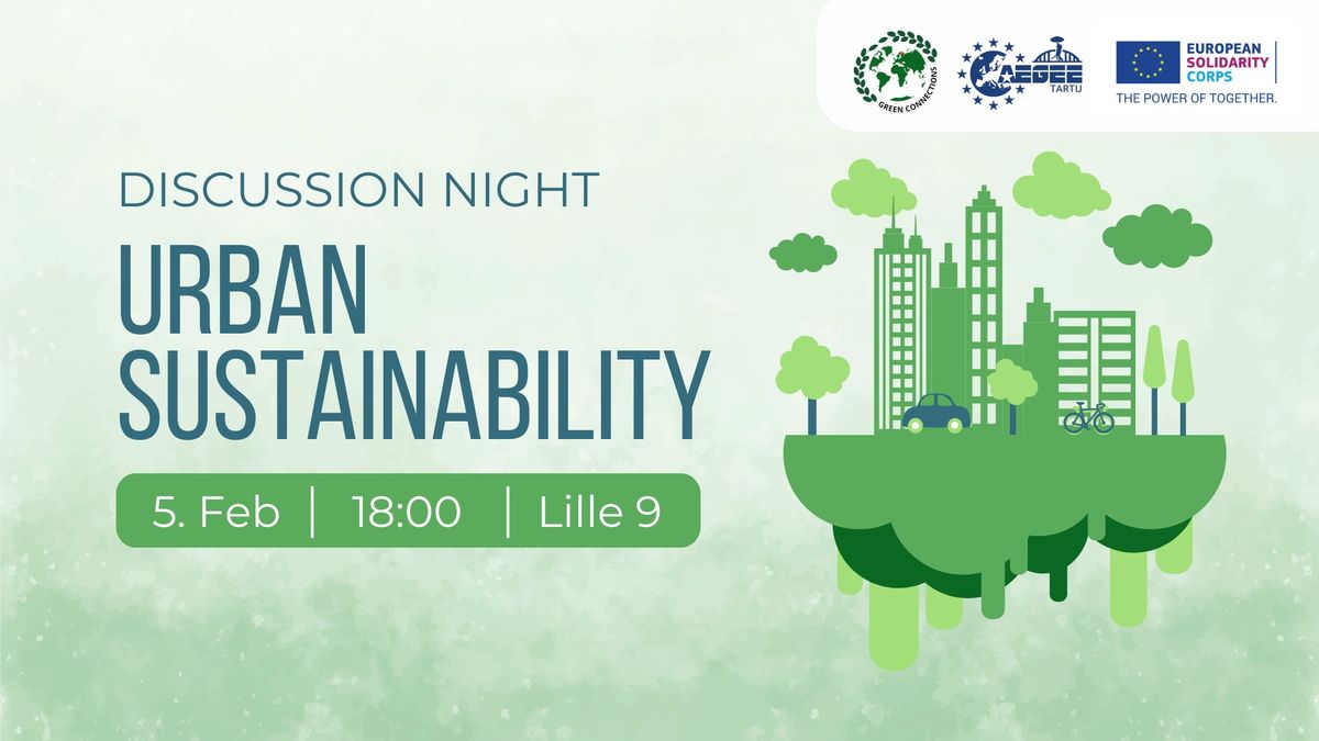 Discussion night: Urban Sustainability