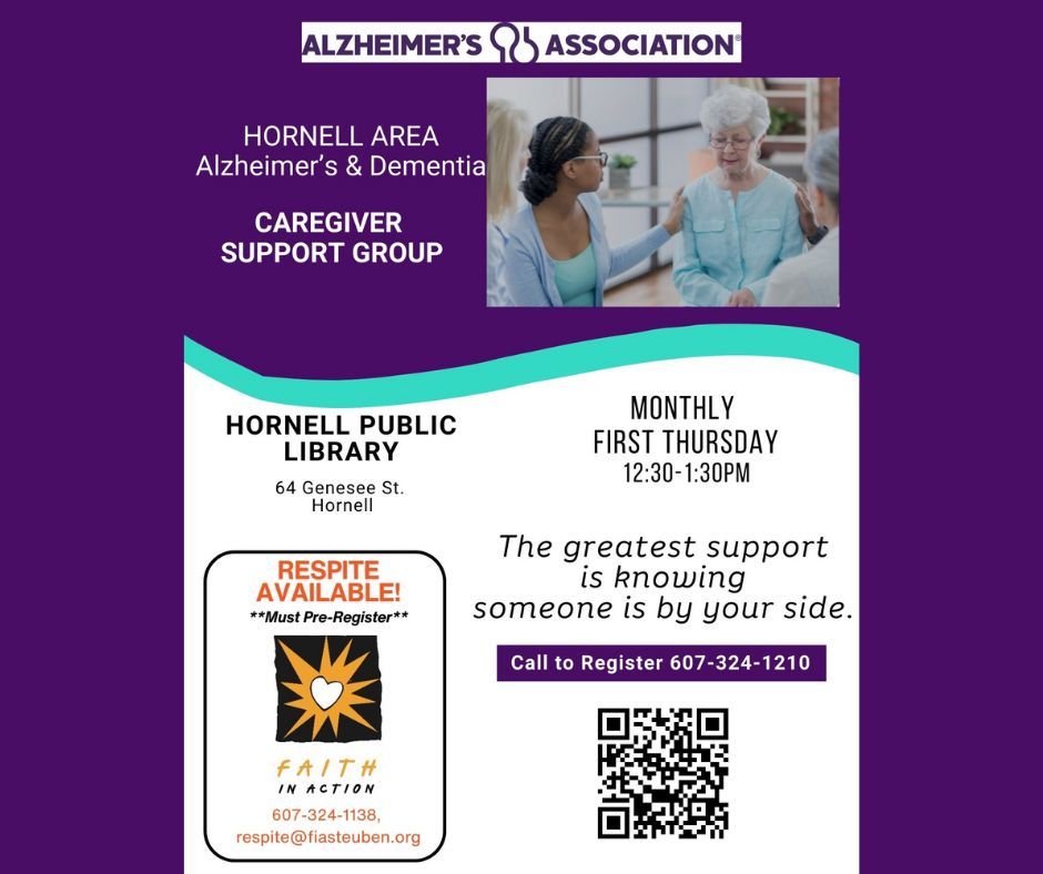 Alzheimer's Association Monthly Caregiver Support Group