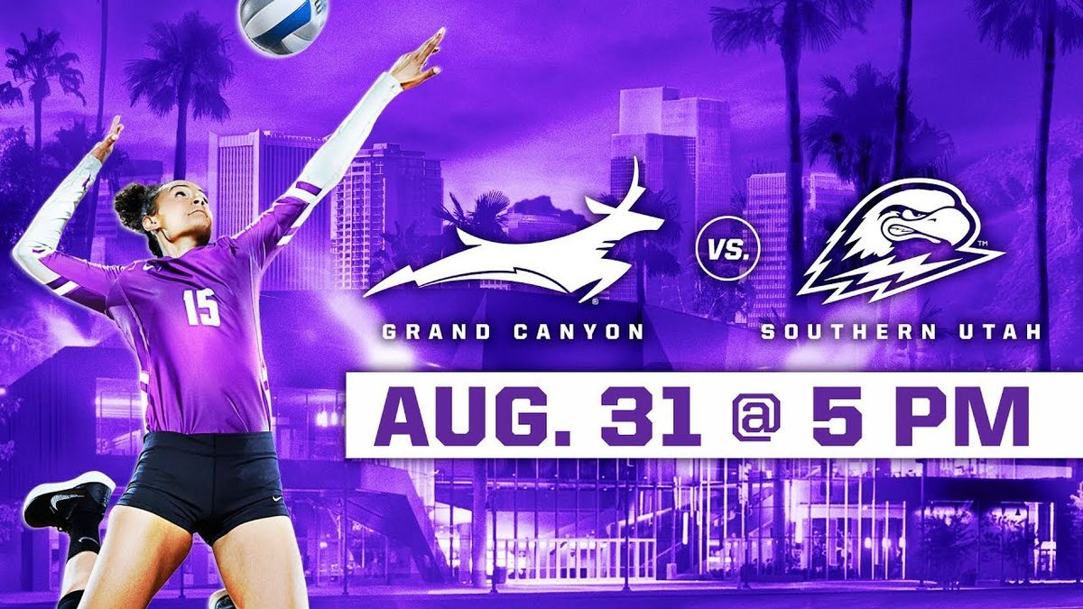 Southern Utah Thunderbirds Women's Volleyball vs. Grand Canyon Lopes