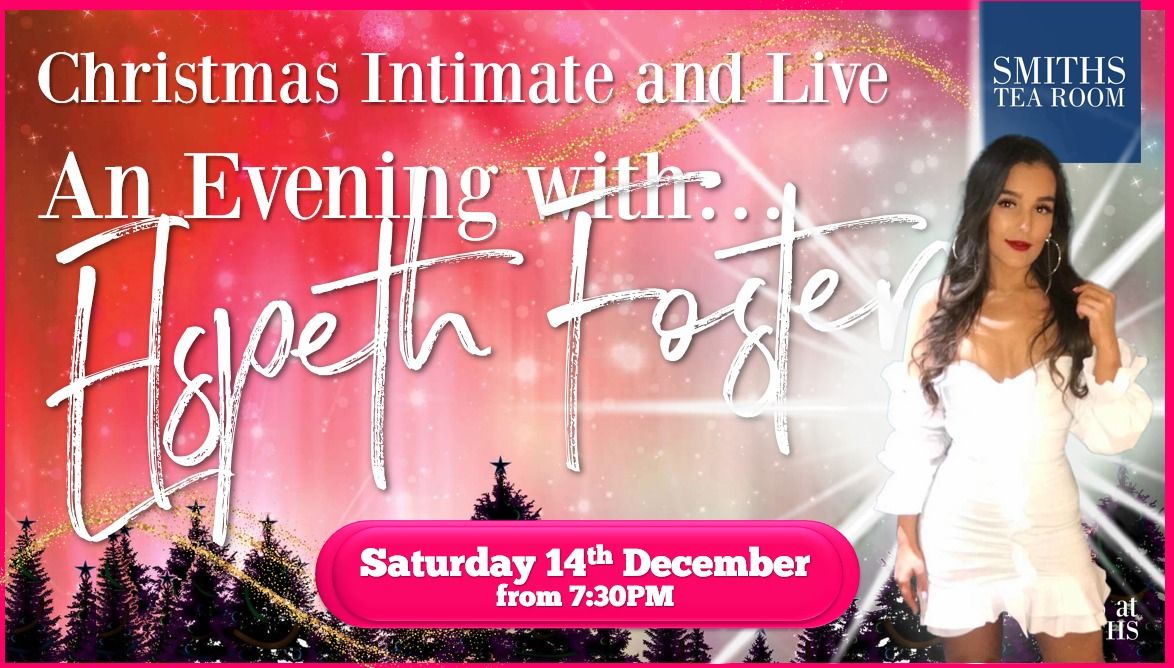 An Evening with Elspeth Foster - Christmas Intimate and Live at Smiths Tea Room